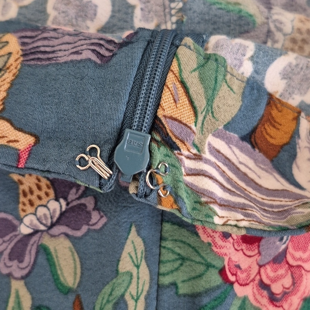 Stunning H&M x GP J Baker floral wide leg trousers GORGEOUS! Sz O - Picture 6 of 9